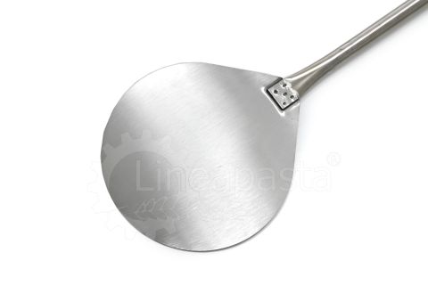 Stainless steel pizza peel 120 cm Ø20 cm