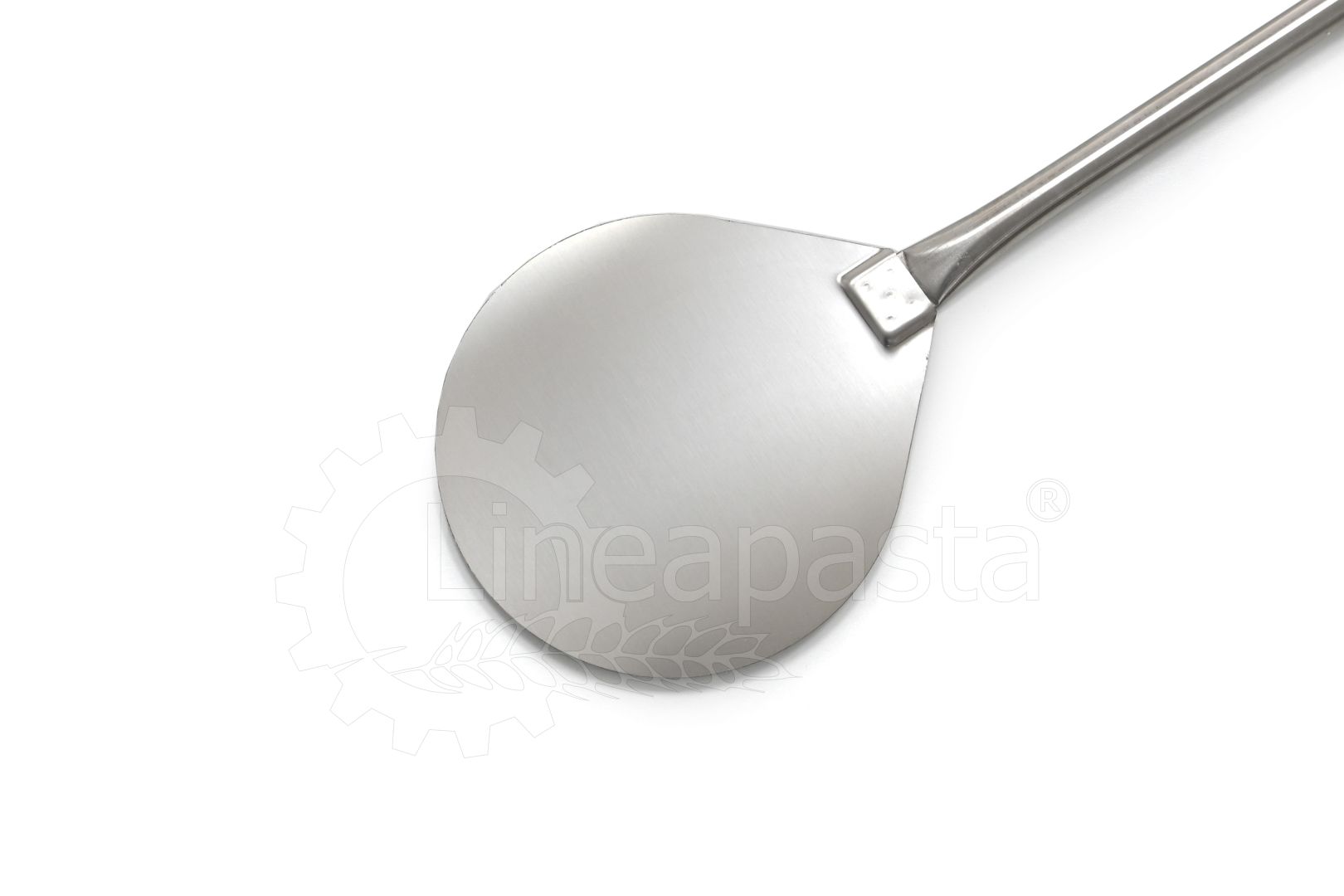 Stainless steel pizza peel 170 cm Ø16 cm