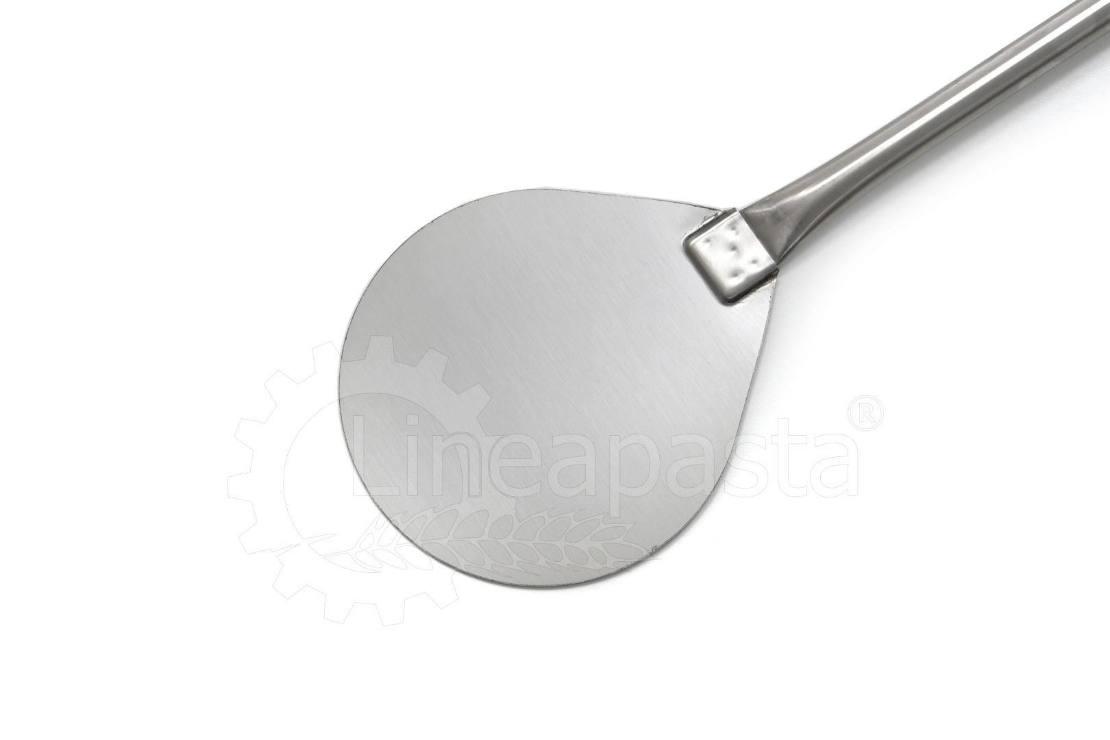 Stainless steel pizza peel 170 cm Ø18 cm