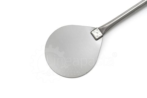 Stainless steel pizza peel 170 cm Ø18 cm