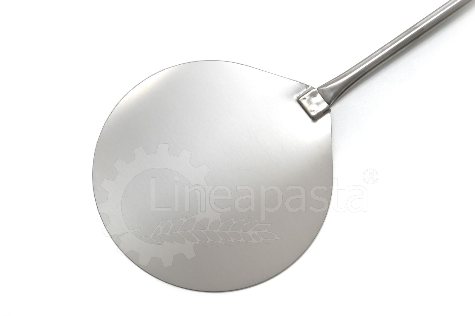 Stainless steel pizza peel 170 cm Ø26 cm