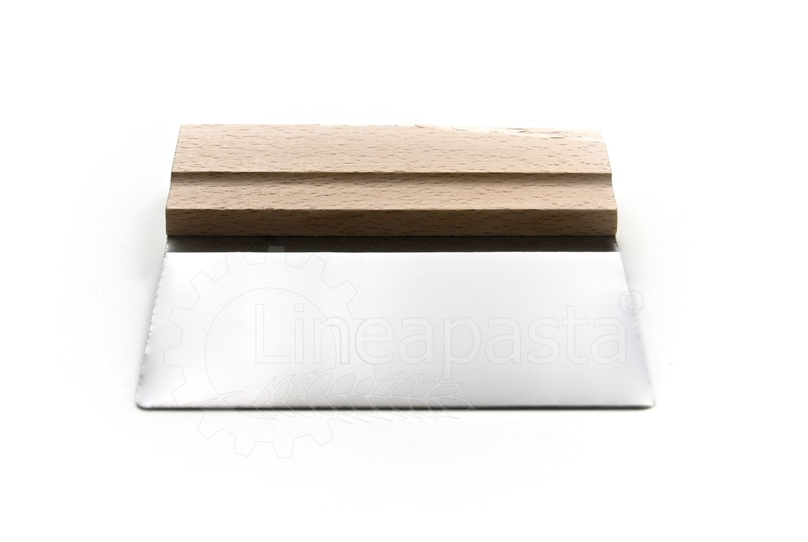 Dough cutter / scraper with 116 mm wooden handle