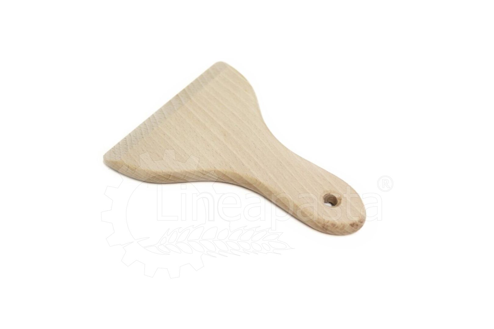 Racloir à pâtes avec manche en hêtre de 110 mm