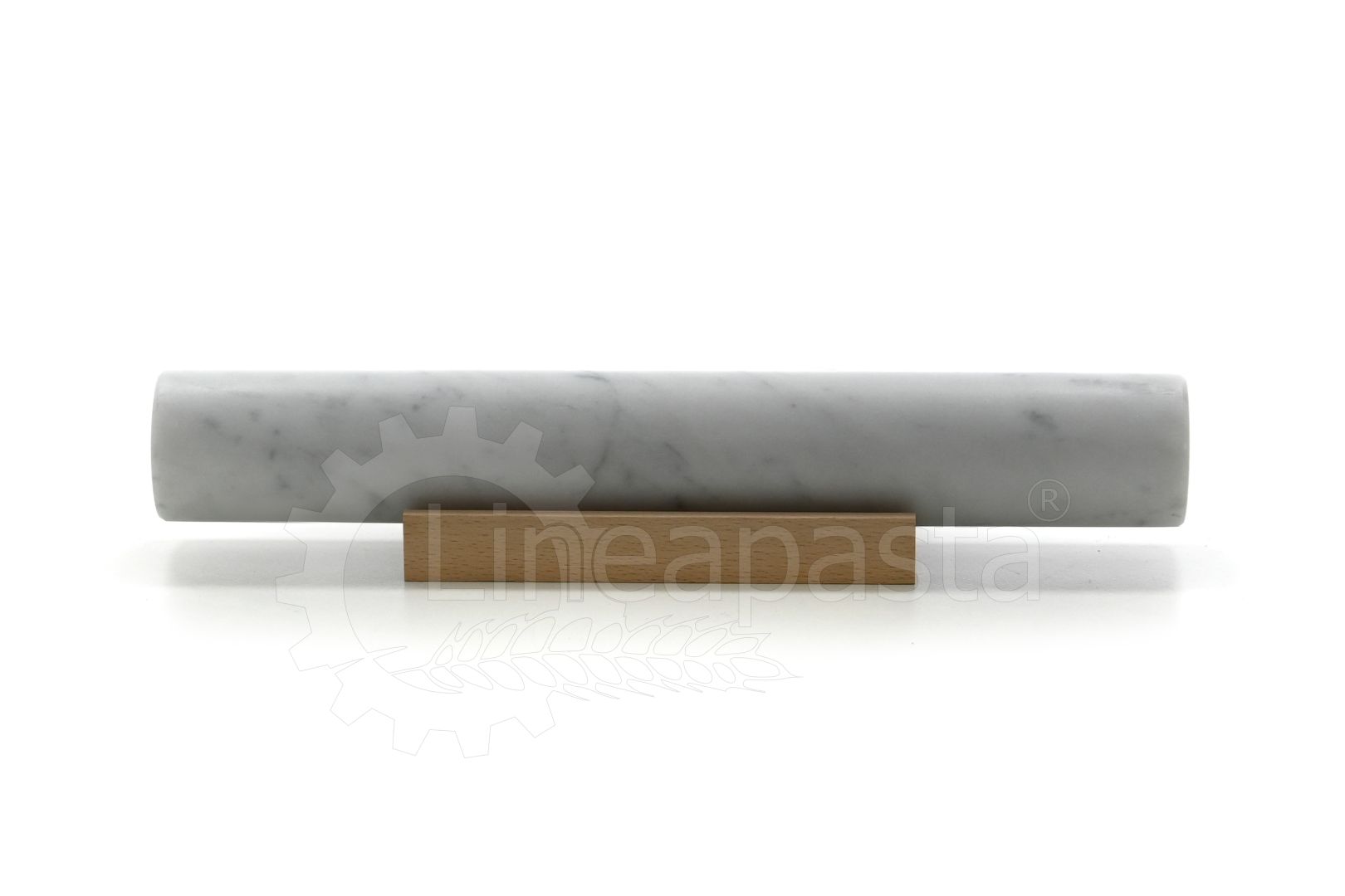 Carrara marble pizza roller 30,5 cm