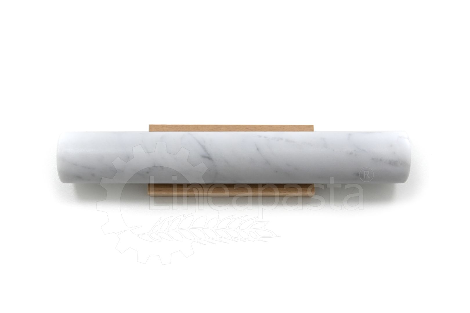 Carrara marble pizza roller 30,5 cm