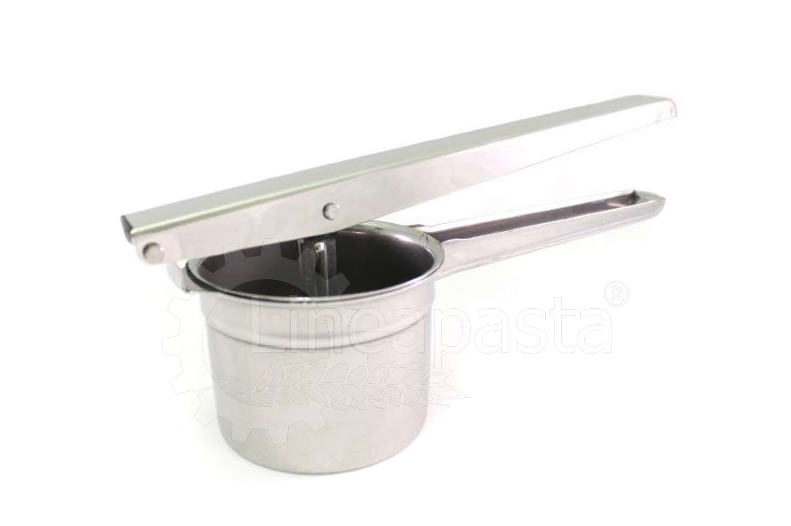 Schiacciapasta per passatelli in acciaio inox con fori da 3 mm