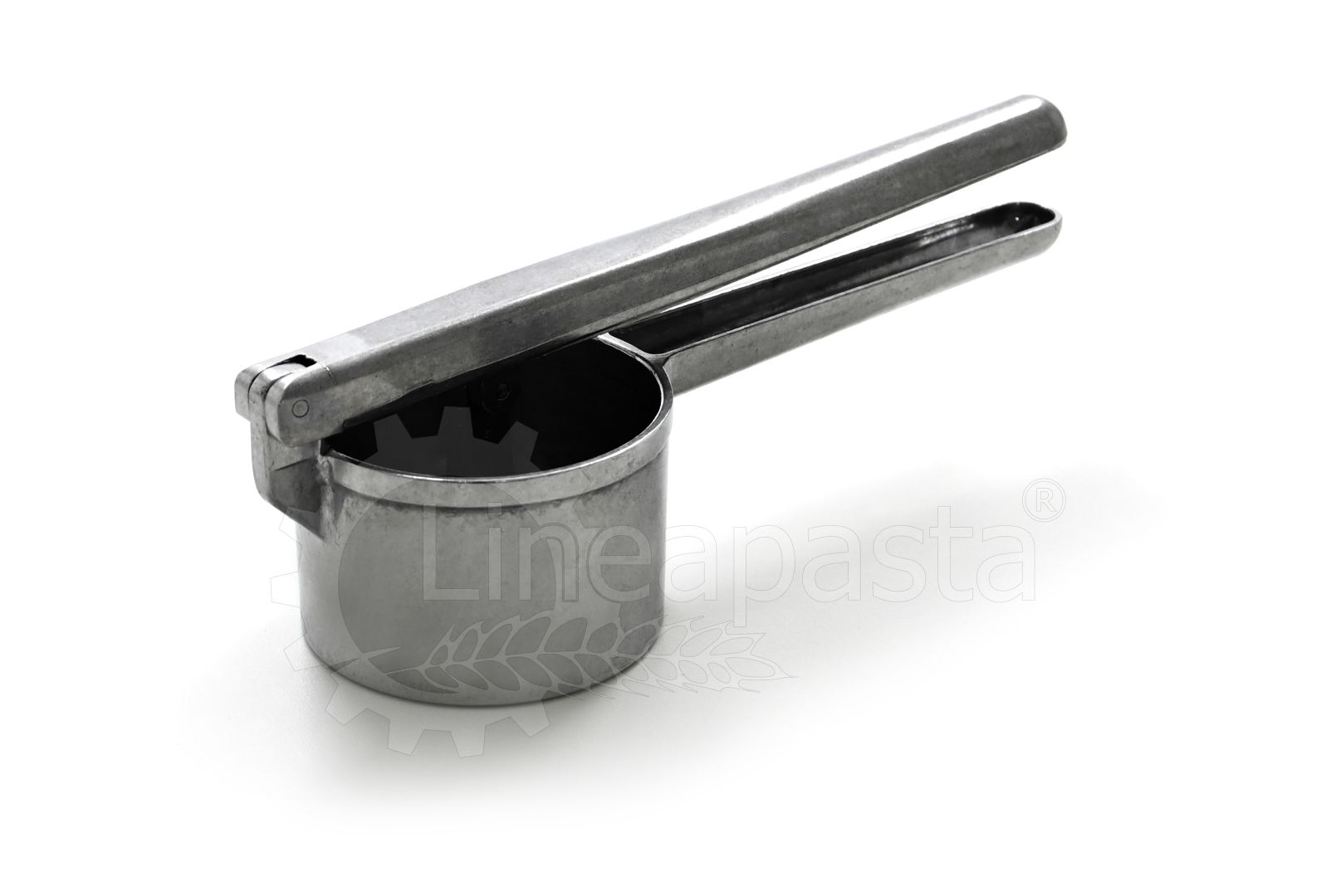 Aluminum ricer for passatelli with 5,5 mm star holes