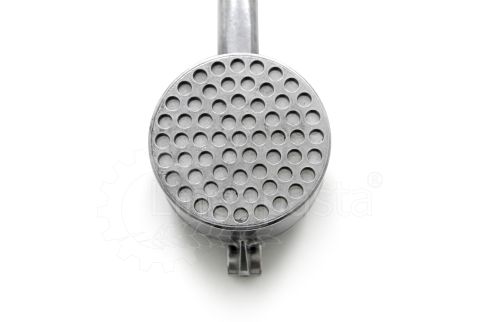 Aluminum ricer for passatelli with 7 mm holes