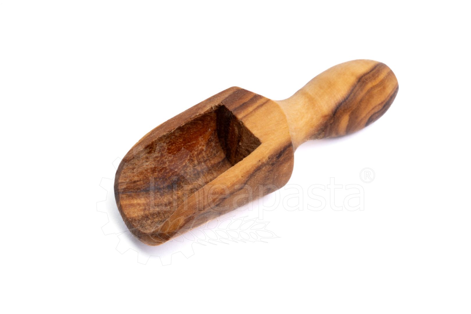 Olivewood flour scoop
