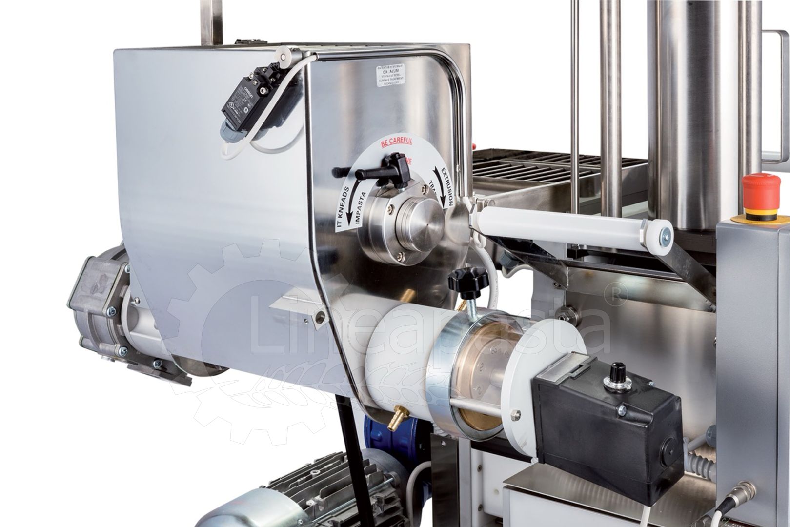 Automatic sheeter with double vat and extruder La Monferrina Pidue