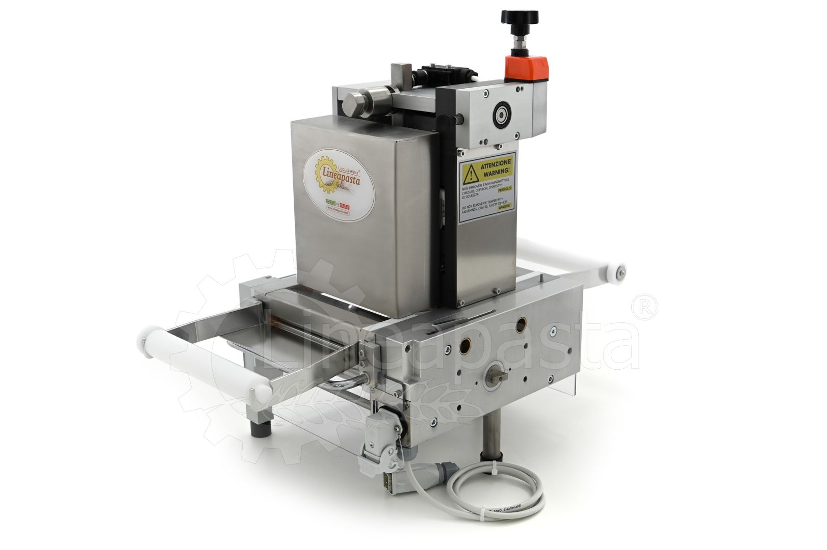 Automatic sheeter with double vat and extruder La Monferrina Pidue Multipasta