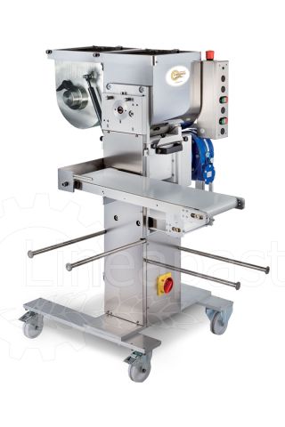 Automatic sheeter with double vat and extruder La Monferrina Pidue