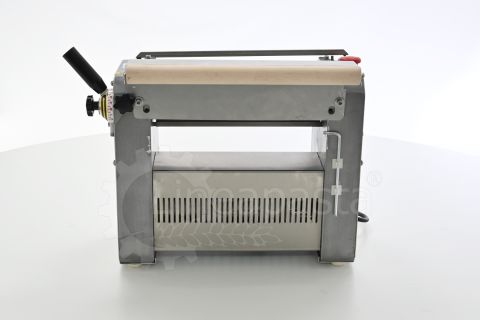 SR electric pasta sheeter with 320 mm stainless steel rollers with cosmetic damage