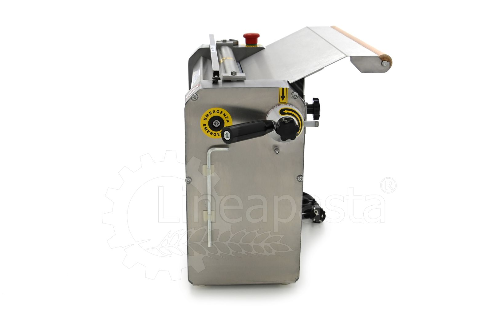 Electric fresh pasta sheeter SR with 500 mm stainless steel cylinders