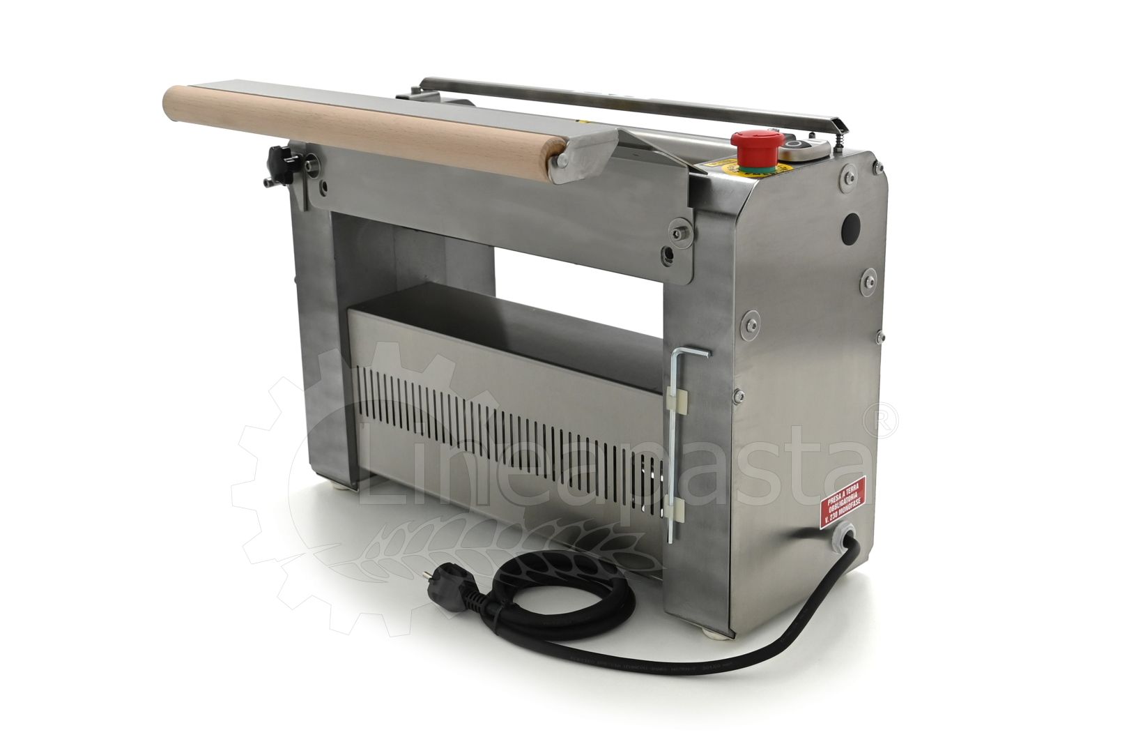 Electric fresh pasta sheeter SR with 500 mm stainless steel cylinders