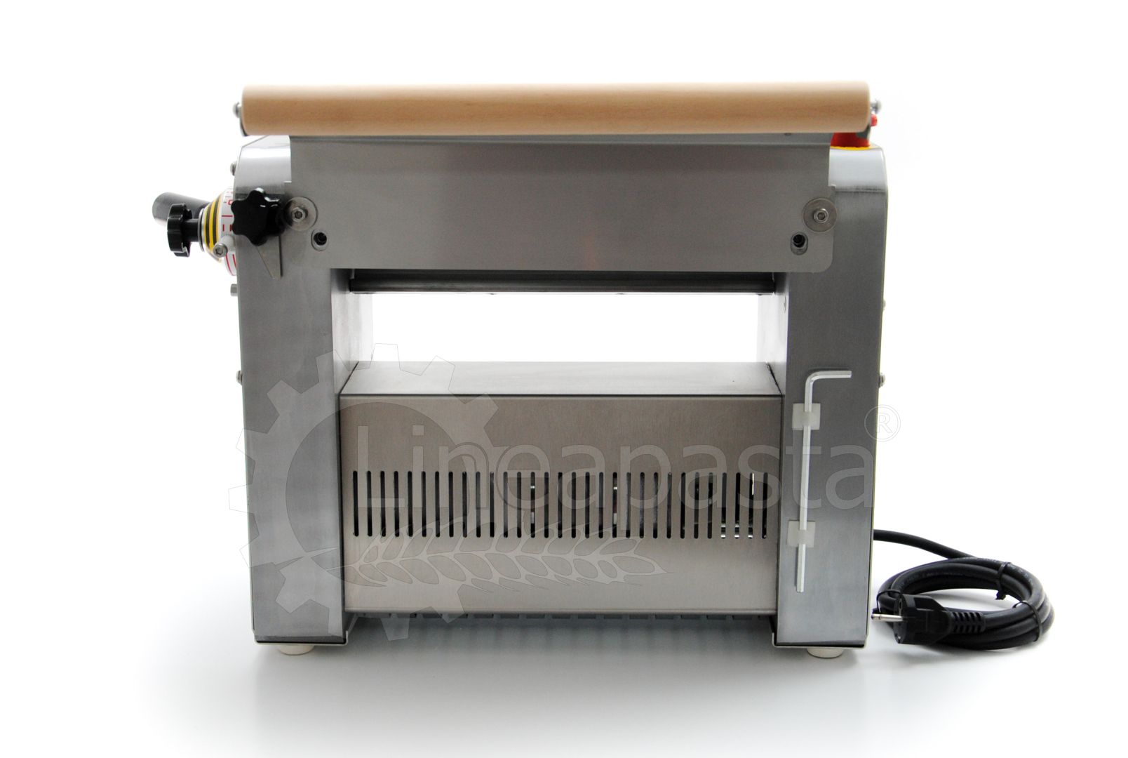 Electric fresh pasta sheeter SR with 320 mm wooden cylinders
