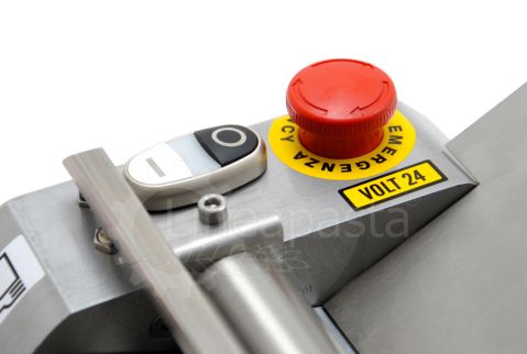 Electric fresh pasta sheeter SR with 320 mm wooden cylinders