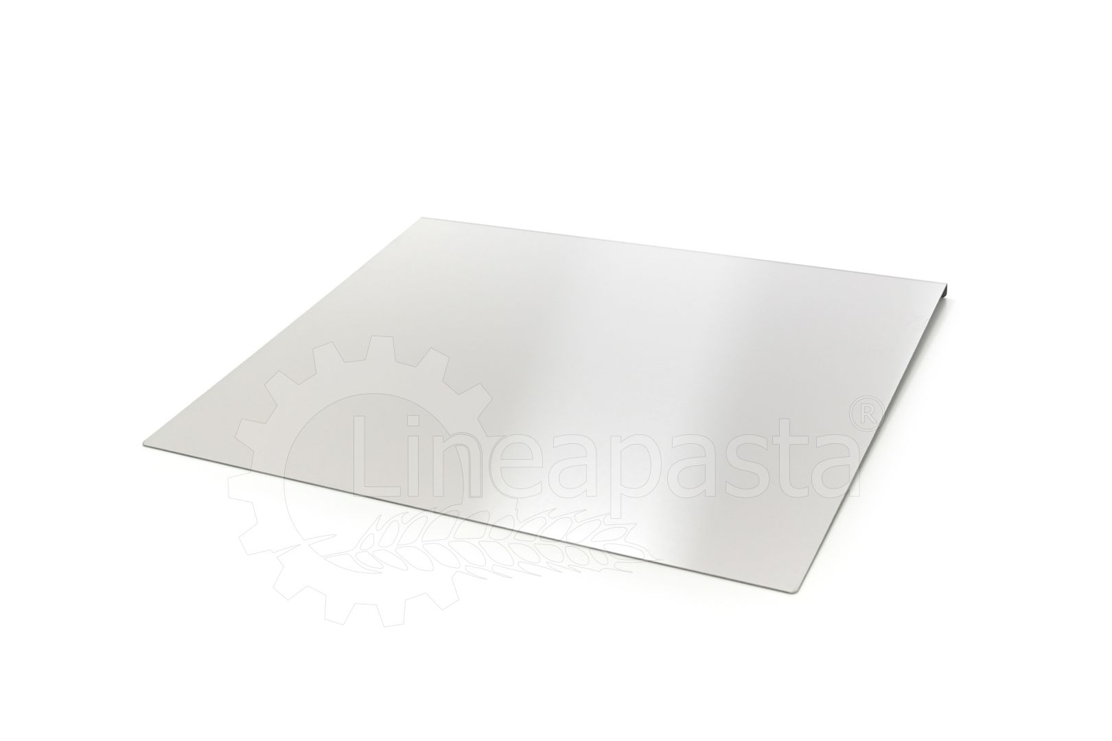 Spianatoia in acciaio inox 59x46 cm