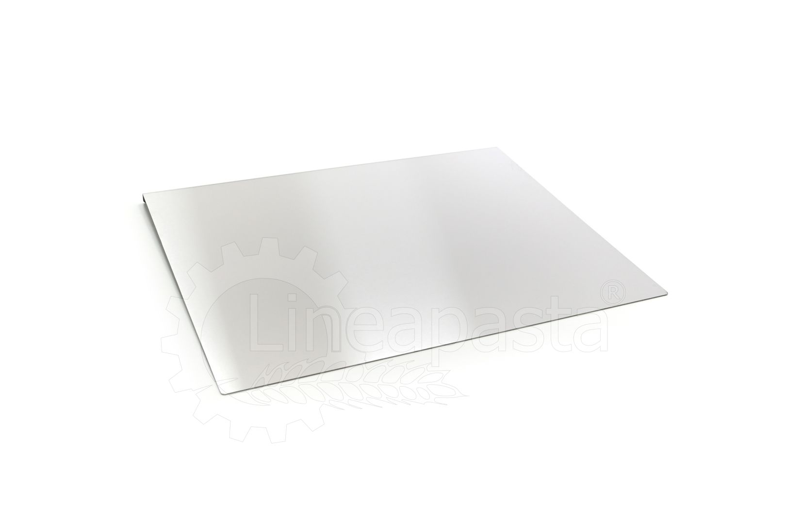Spianatoia in acciaio inox 59x46 cm