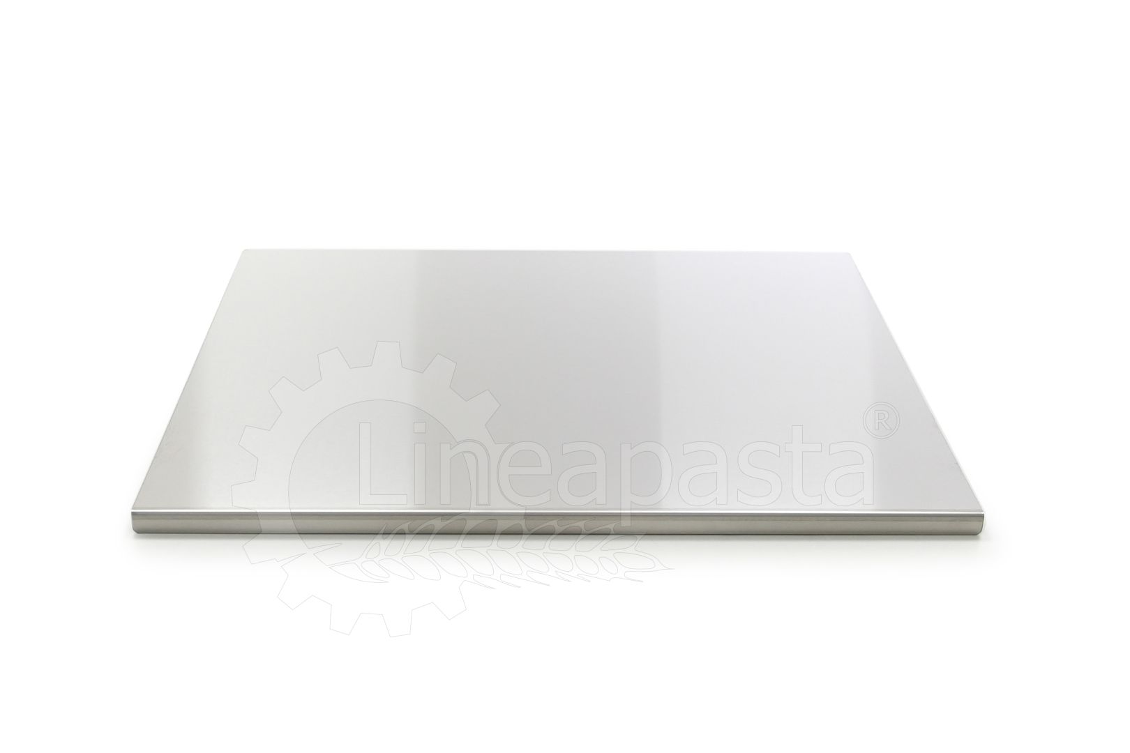 Spianatoia in acciaio inox 59x46 cm