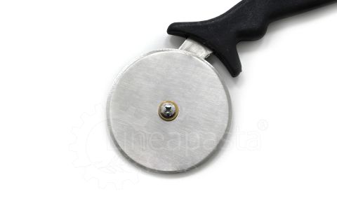 Cortador de pizza de acero con hoja lisa de 100 mm