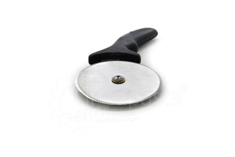 Cortador de pizza de acero con hoja lisa de 100 mm