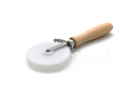 POM pizza cutter with 88 mm serrated blade