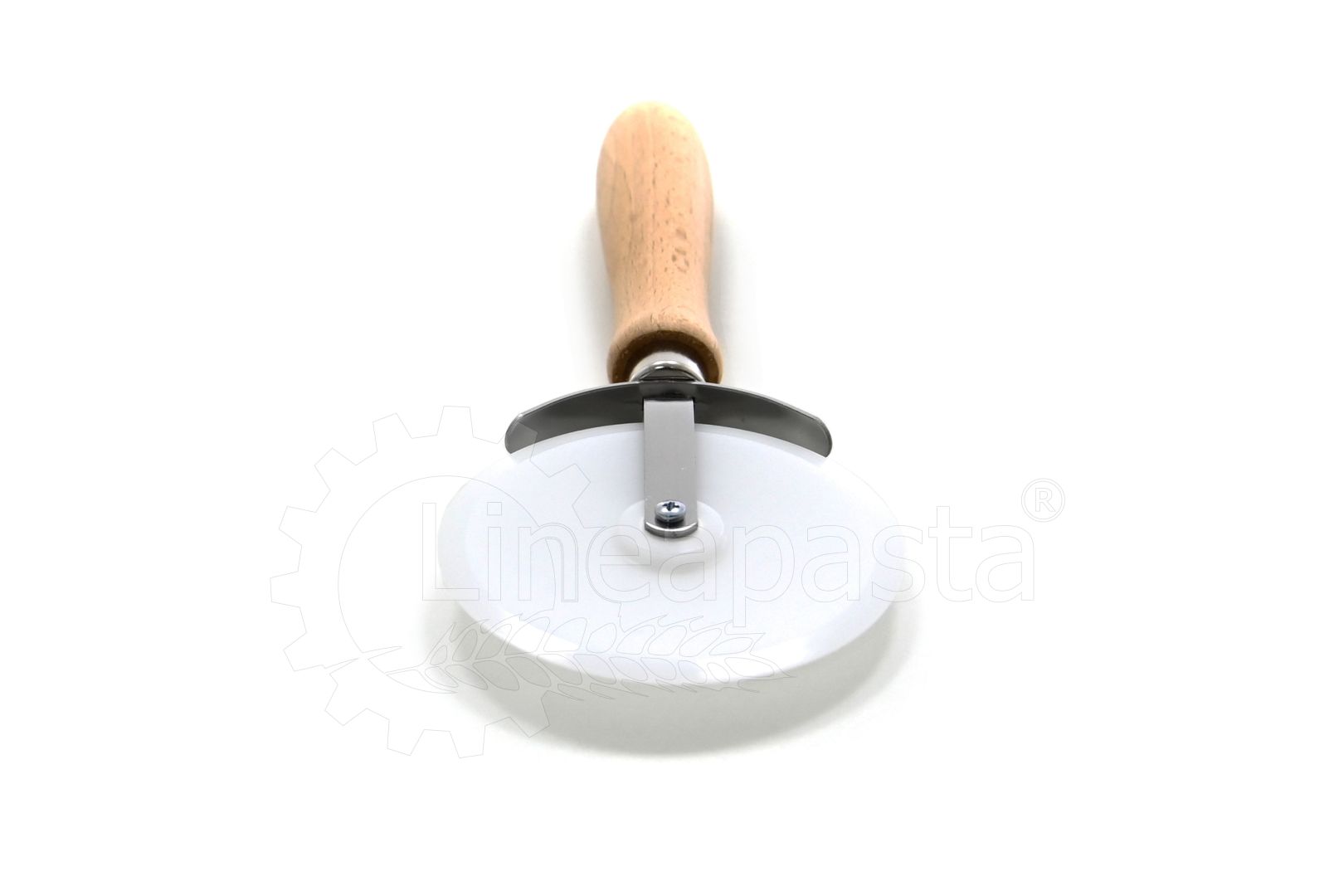 POM pizza cutter with 88 mm smooth blade
