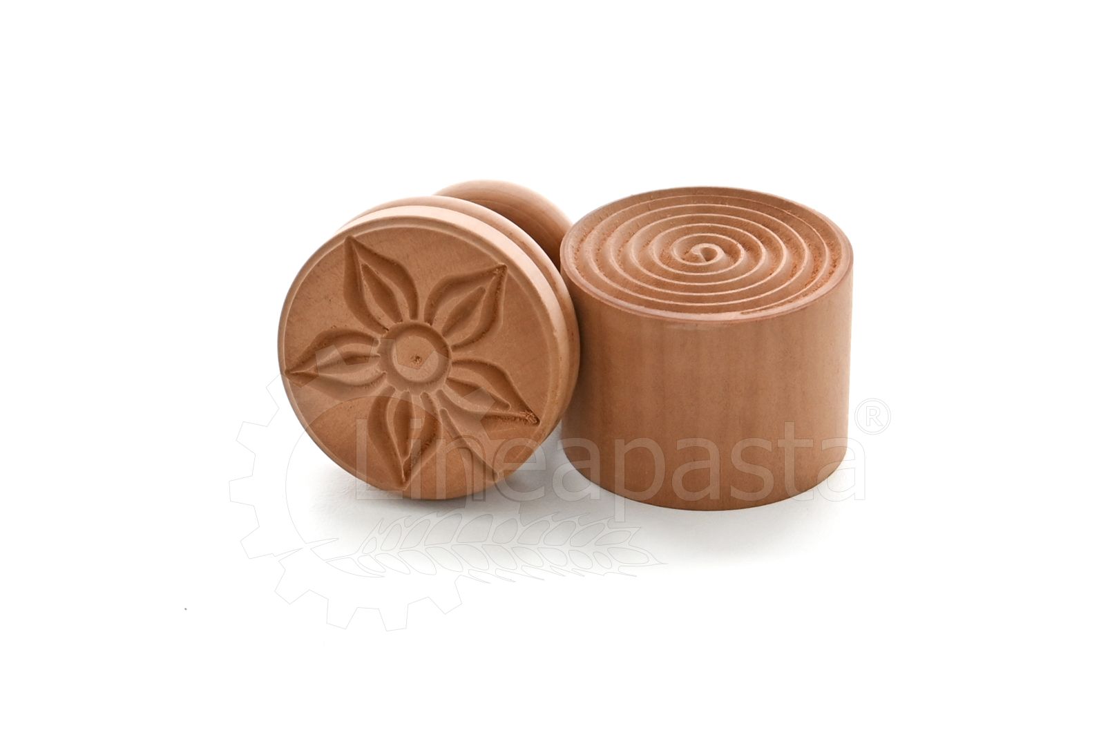 Ligurian flower-shaped corzetti mold With decorated bottom