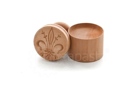 Ligurian florentine lily-shaped corzetti mold