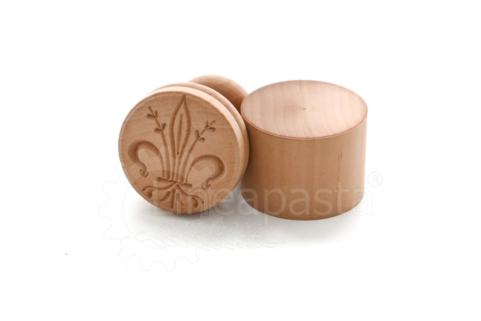 Ligurian florentine lily-shaped corzetti mold With smooth bottom