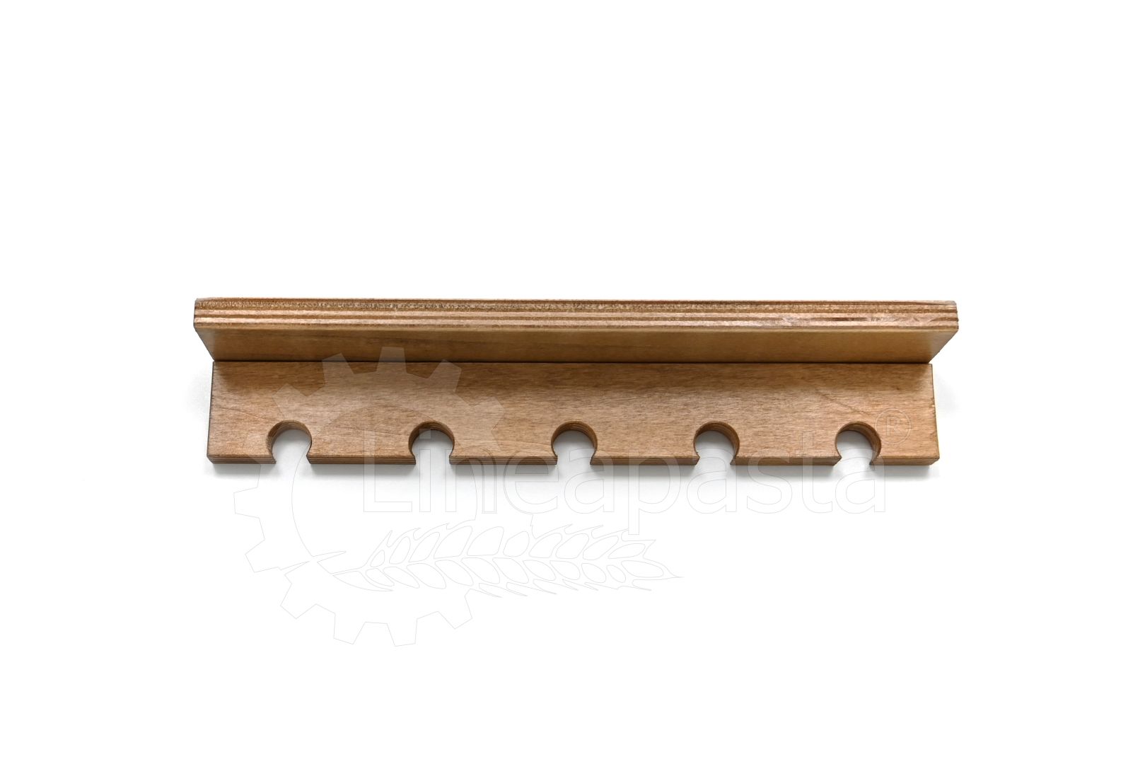 Wall support for five pizza peels