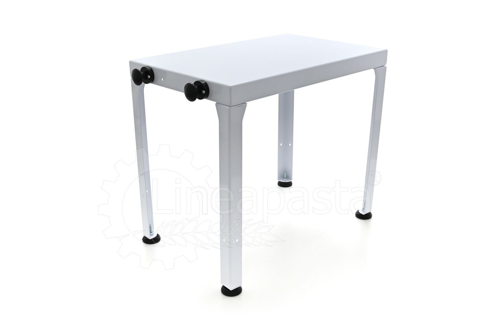 Pasta machine stand with tray holders