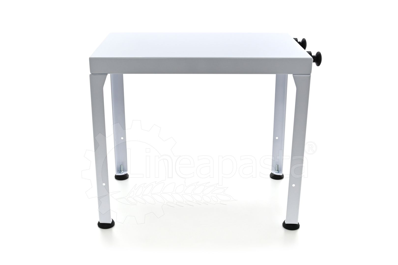 Pasta machine stand with tray holders