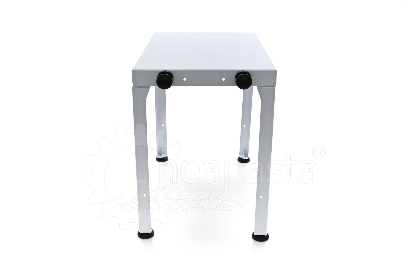 Pasta machine stand with tray holders