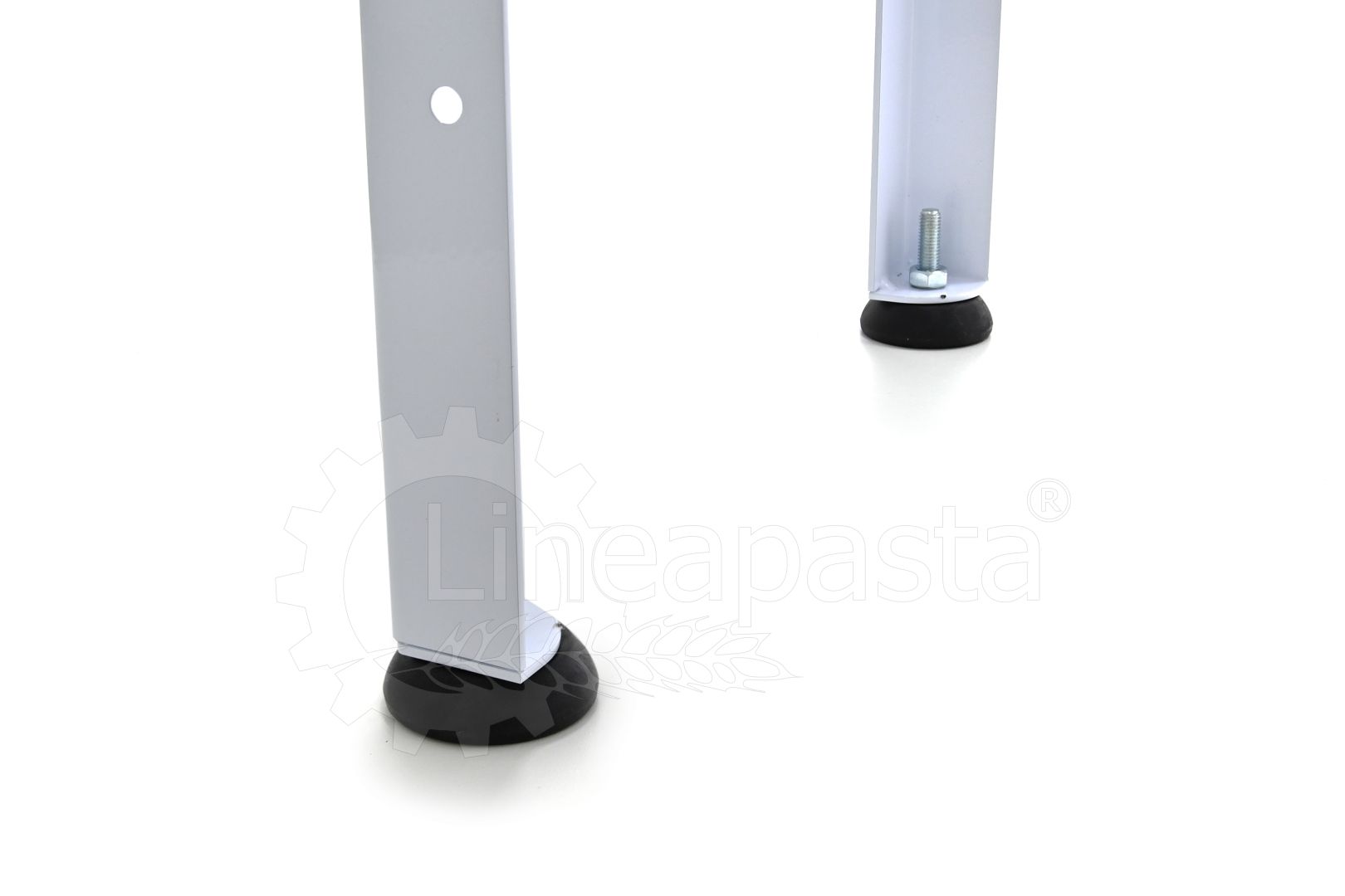 Pasta machine stand with tray holders