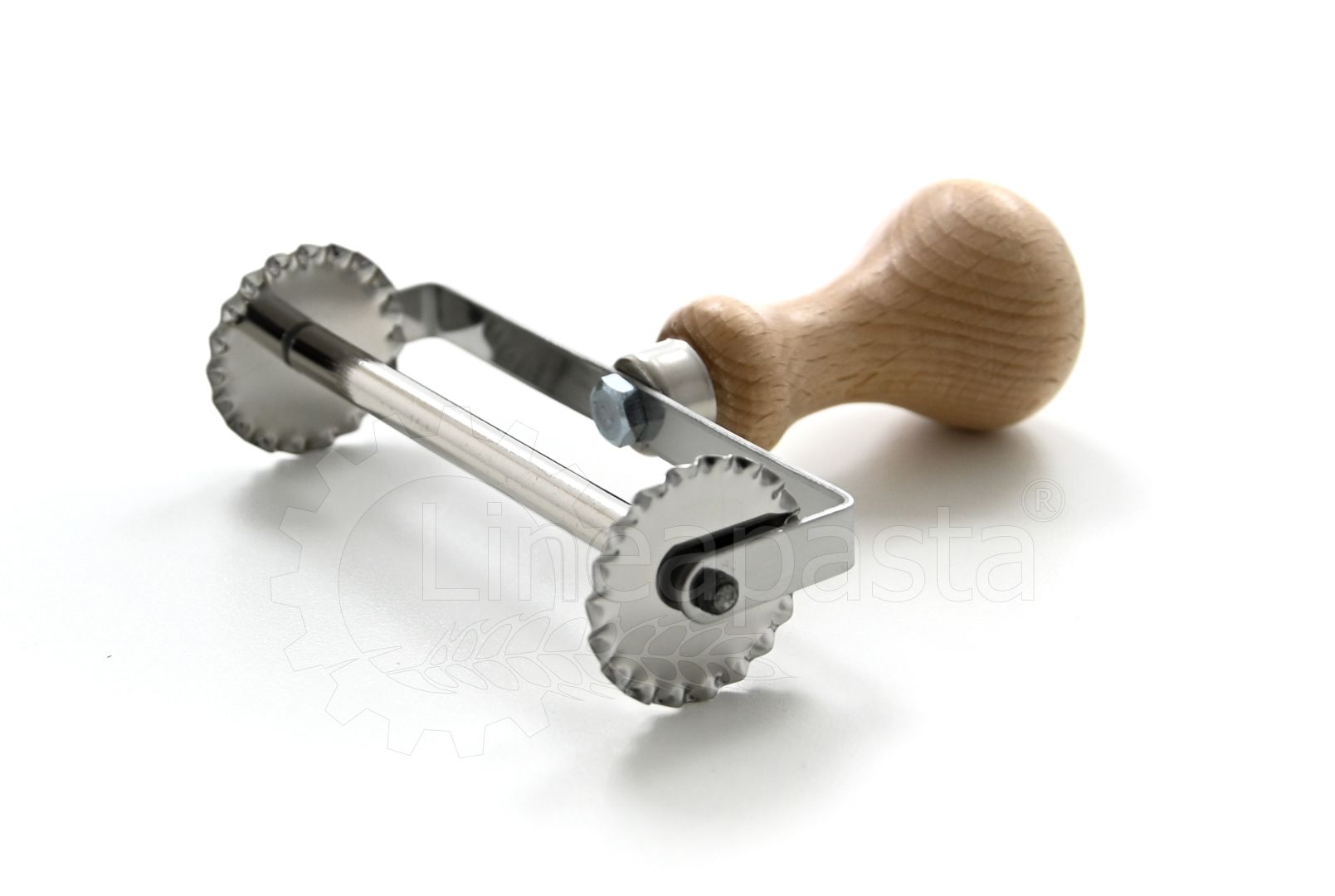 Tagliapasta Professionale McoMce Con 4 Lame In Acciaio Inox – Impugnatura Morbida, Per Burro, Farina, Verdure, Lavabile In Lavastoviglie