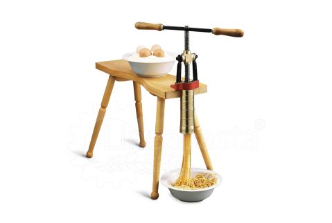 Hand extruder for pasta - Torchio Bigolaro 6°