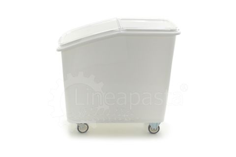 Carro tolva de plástico de 82 Lt